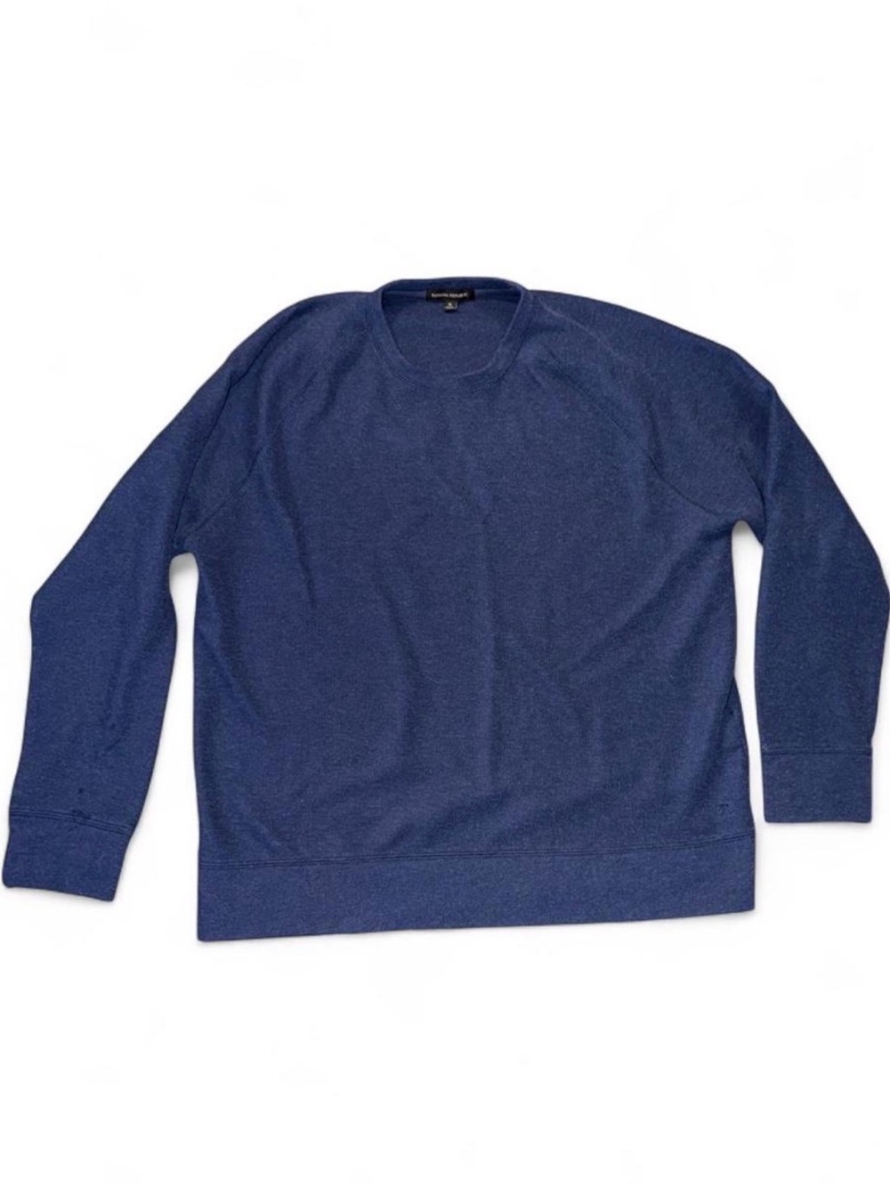 Banana Republic Men's Navy Blue Crewneck Sweater